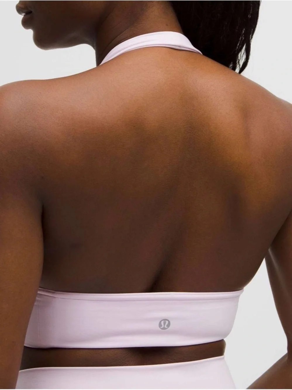Lululemon Align Halter Bra *Light Support, C/D Cup Pink Organza